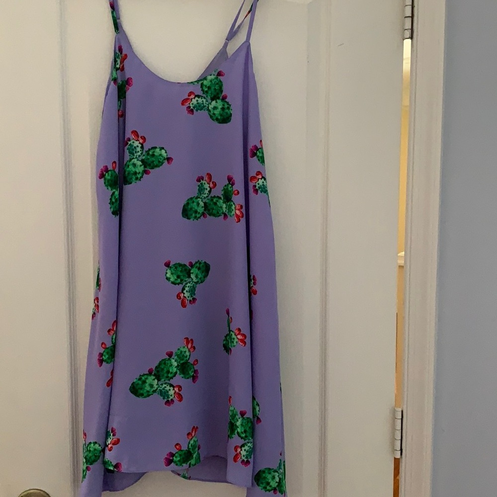 The Impeccable Pig Cactus-Patterned Dress